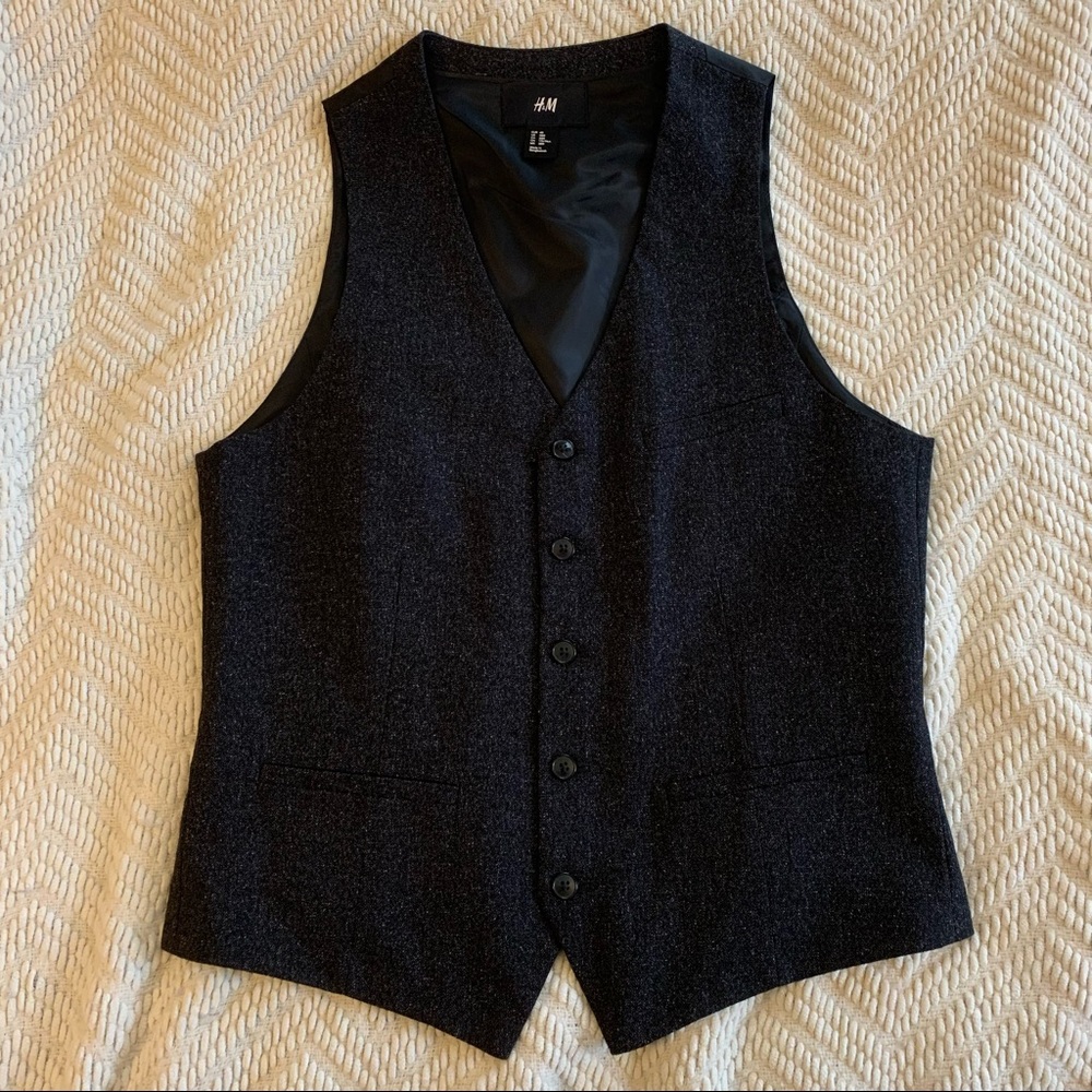 NWT H&M Men’s Slim Fit Suit Vest Size 38R